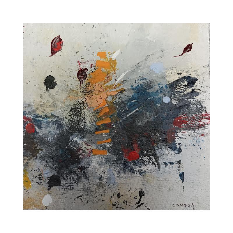 Painting Sans Titre 2 by Jiménez Conesa Francisco | Painting Abstract Acrylic Charcoal