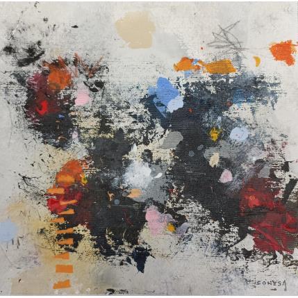 Painting Composicion by Jiménez Conesa Francisco | Painting Abstract Acrylic, Charcoal Minimalist
