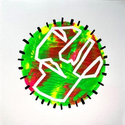 Painting -Twins 1 by Detovart | Painting Raw art Acrylic Portrait