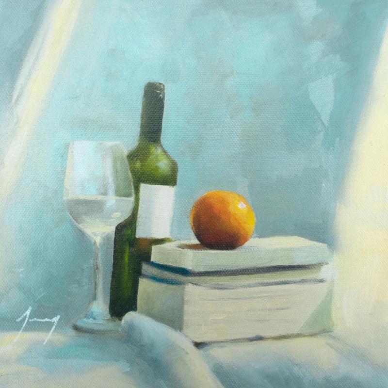 Peinture Lazy afternoon par Jung François | Tableau Figuratif Natures mortes Huile