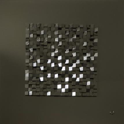 Peinture Sybil par Bauquel Véronique | Tableau Abstrait Collage Minimaliste