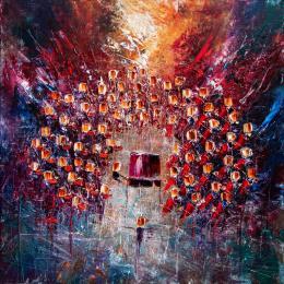 Painting Concert baroque by Reymond Pierre | Painting Figurative Oil Music