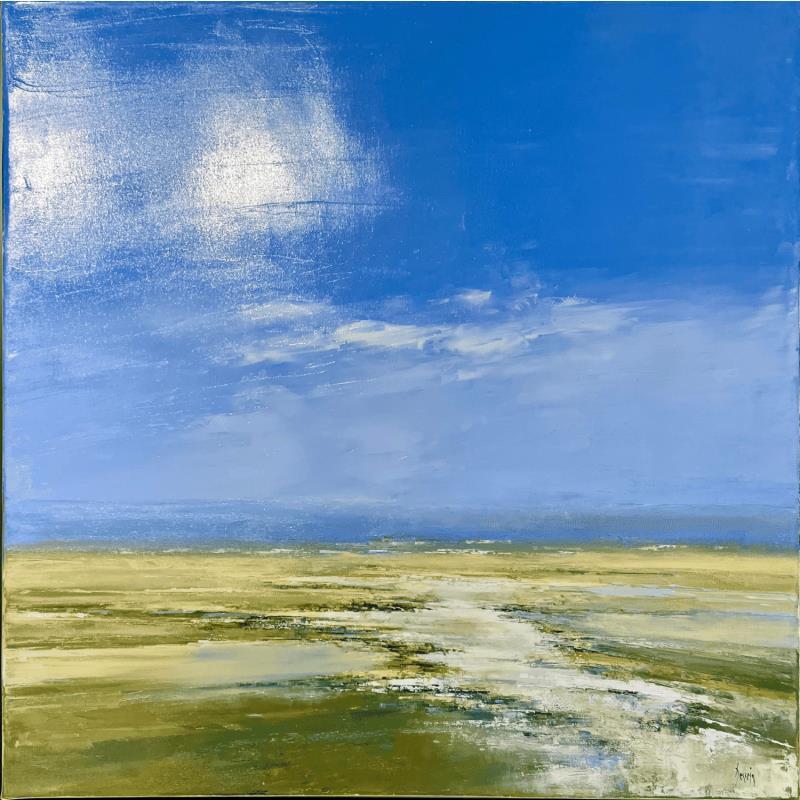 Painting Marée Basse by Dessein Pierre | Painting Figurative Oil