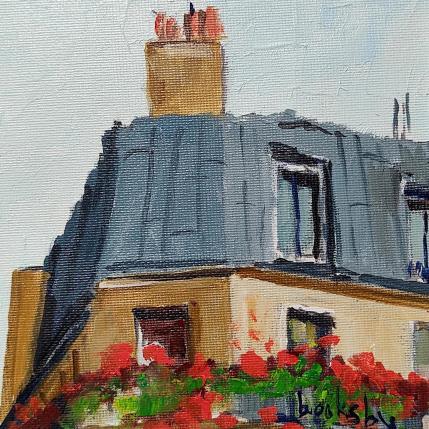 Painting The parisian garrett by Brooksby | Painting Figurative Oil