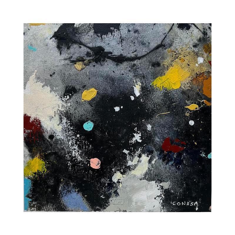 Painting Penumbra by Jiménez Conesa Francisco | Painting Abstract Acrylic Charcoal