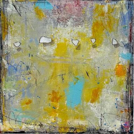 Peinture #1 par Jiménez Conesa Francisco | Tableau Abstrait Acrylique, Fusain