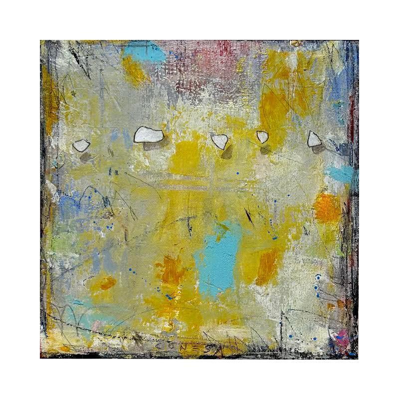 Pintura #1 por Jiménez Conesa Francisco | Pintura Abstracto Acrílico Carbón vegetal