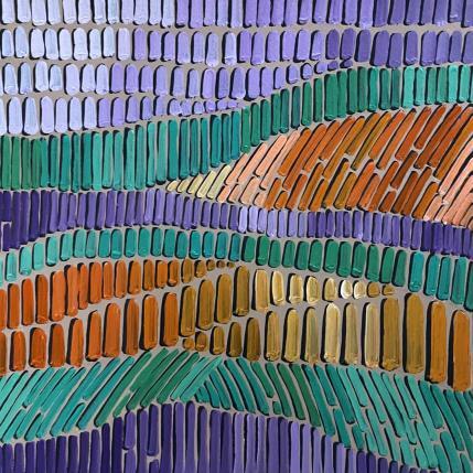 Painting purple sky by Dmitrieva Daria | Painting Impressionism Acrylic Nature, Pop icons