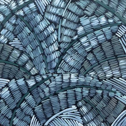 Painting silver fern by Dmitrieva Daria | Painting Impressionism Acrylic Nature, Pop icons