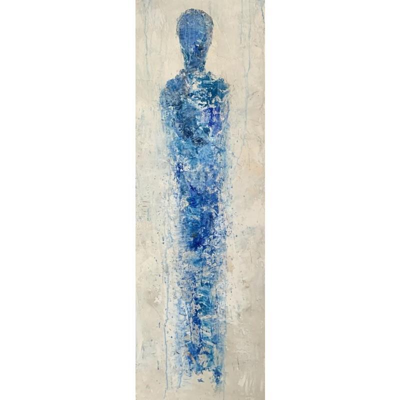 Gemälde Ostia Antica  von Rocco Sophie | Gemälde Art brut Acryl Collage Sand