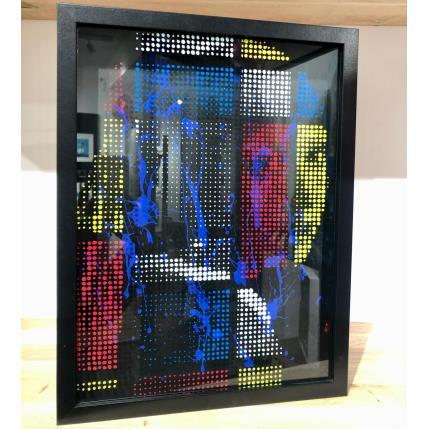 Sculpture Vermeer Mondrian par Wawapod | Sculpture Pop-art Acrylique, Posca Icones Pop