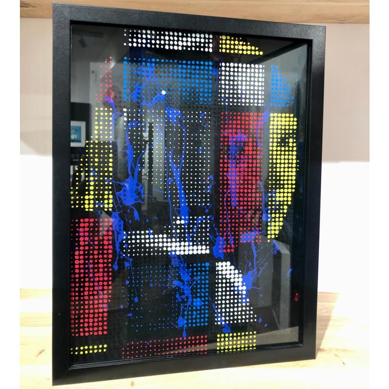 Sculpture Vermeer Mondrian par Wawapod | Sculpture Pop-art Acrylique, Posca Icones Pop