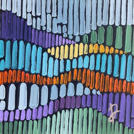 Peinture night bloom 9 par Dmitrieva Daria | Tableau Impressionnisme Acrylique Nature, Paysages