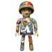 Sculpture PLAYMOBIL XXL RICARD PICSOU par Frany La Chipie | Sculpture Pop-art Icones Pop Graffiti Posca