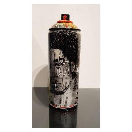 Sculpture Basquiat par Molla Nathalie  | Sculpture Pop-art Acrylique, Graffiti, Posca Icones Pop
