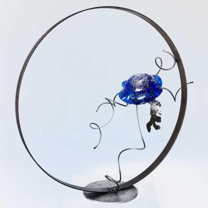 Escultura Méduse 2 por Eres Nicolas | Escultura Figurativo Metal Animales