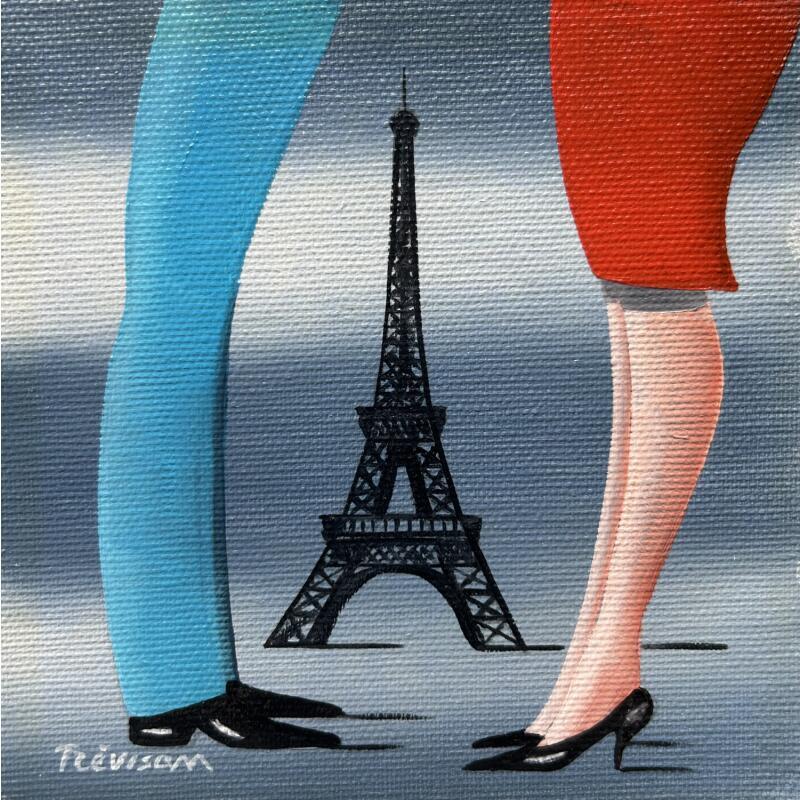 Pintura Nous à Paris por Trevisan Carlo | Pintura Aceite