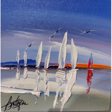 Peinture Les géants des mers par Fonteyne David | Tableau Figuratif Acrylique Marine