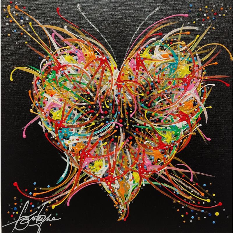 Painting La puissance Lyonnaise by Fonteyne David | Painting Figurative Pop icons Acrylic