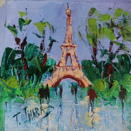 Peinture Oh...La Tour ! par Jmara Tatiana | Tableau Figuratif Huile