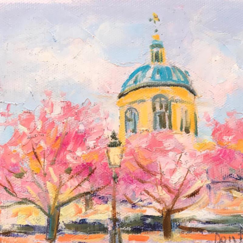 Painting Paris au printemps  by Dontu Grigore | Painting Figurative Urban Oil