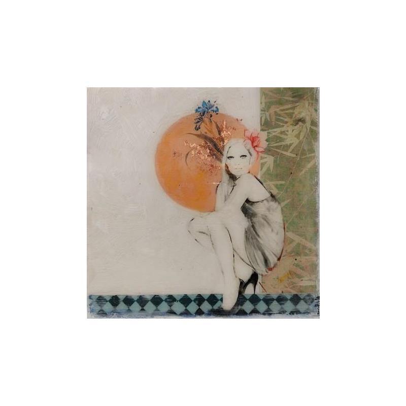 Peinture Con Talones par Bofill Laura | Tableau Figuratif Portraits Bois Acrylique Résine