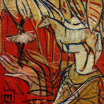 Peinture Souvenir par Machi | Tableau Figuratif Huile