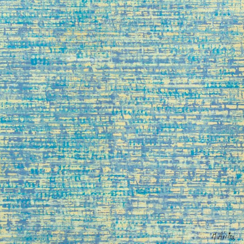 Painting Eté by Hirléa Marina | Painting Abstract Oil