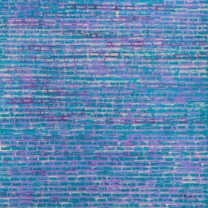 Painting Corail 7 by Hirléa Marina | Painting Abstract Oil