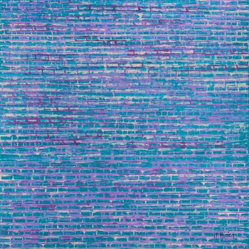 Painting Corail 7 by Hirléa Marina | Painting Abstract Oil