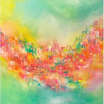 Peinture Pour voyager par Levesque Emmanuelle | Tableau  Huile