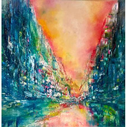 Peinture 2073 par Levesque Emmanuelle | Tableau  Huile Architecture