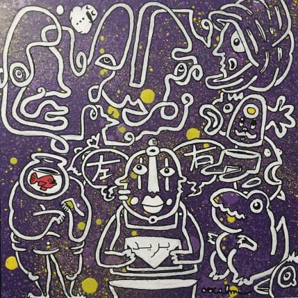 Painting Barid (courrier) by Oocalme | Painting Raw art Acrylic Life style, Pop icons