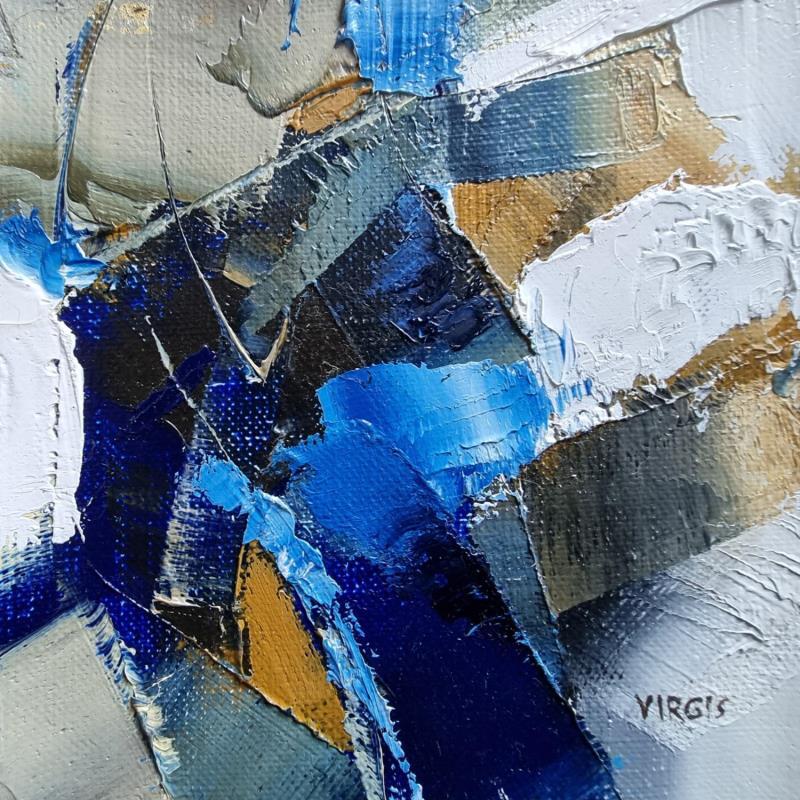 Painting A confusing story by Virgis | Painting Abstract Minimalist Oil