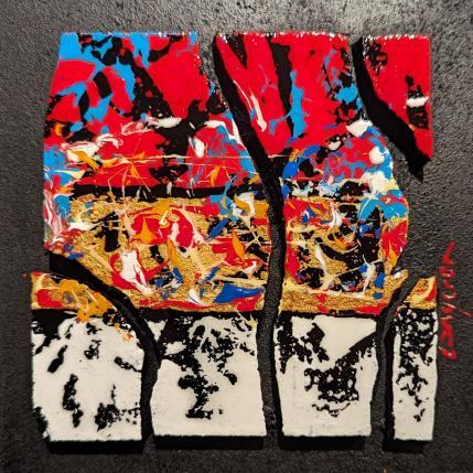 Pintura Bc14 rouge or blanc por Langeron Luc | Pintura Tema Acrílico, Madera, Resina