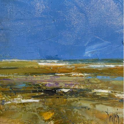 Peinture Par là bas par Dessein Pierre | Tableau Figuratif Huile Marine