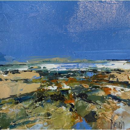 Peinture Le douceur de la brise par Dessein Pierre | Tableau Figuratif Huile Marine