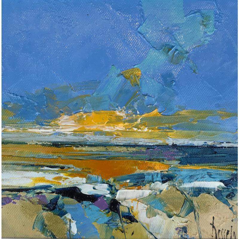 Painting Zenith by Dessein Pierre | Painting Figurative Marine Oil