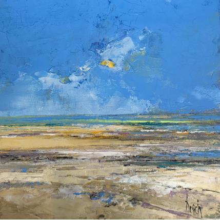 Peinture Notre horizon par Dessein Pierre | Tableau Figuratif Huile Marine