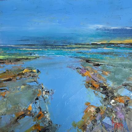 Peinture Viens avec moi par Dessein Pierre | Tableau Figuratif Huile Marine