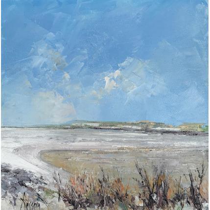 Painting La canche en automne by Dessein Pierre | Painting Figurative Oil Marine, Pop icons