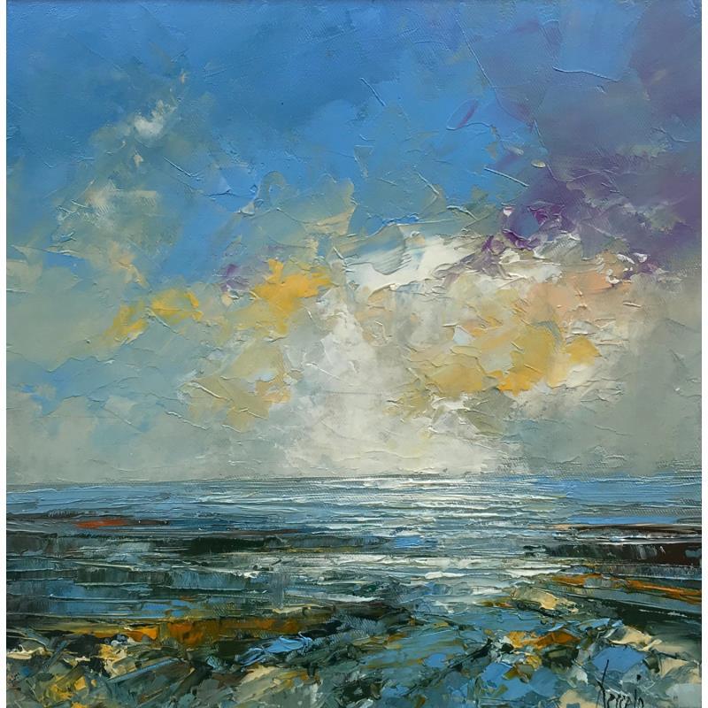 Peinture Air iodé par Dessein Pierre | Tableau Figuratif Marine Huile