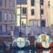 Painting Port de Vannes Rive gauche by Aliamus Béatrice  | Painting Figurative Urban Marine Oil