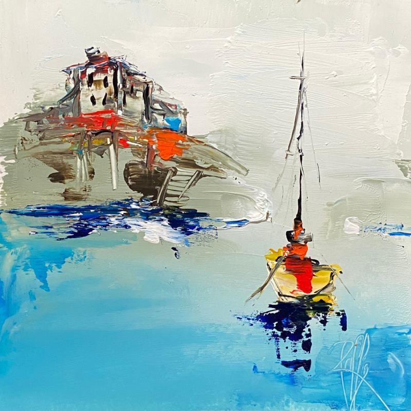 Painting Marine by Raffin Christian | Painting Figurative Marine Oil