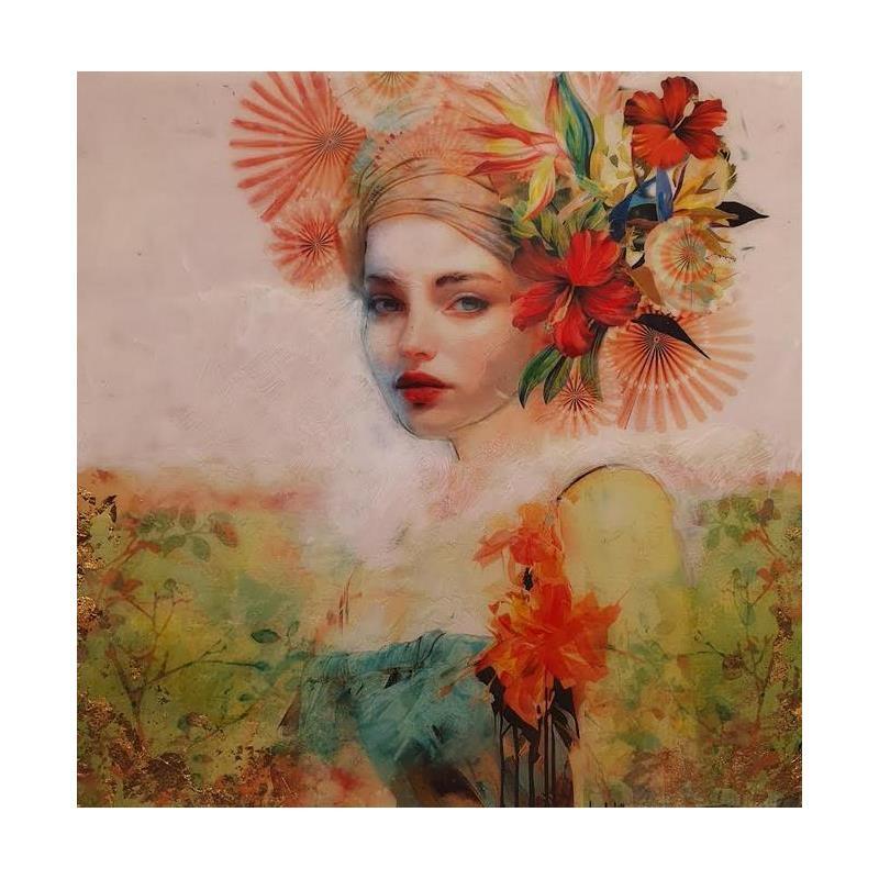 Gemälde La Neus von Bofill Laura | Gemälde Figurativ Porträt Acryl Harz