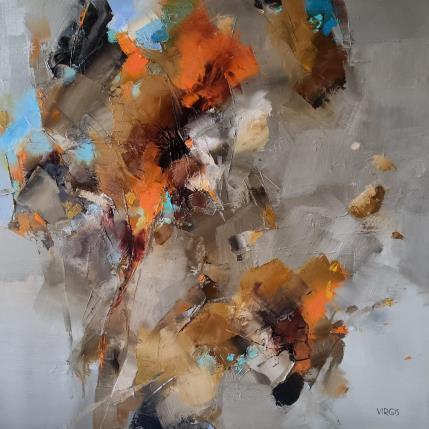 Painting Little daily miracles by Virgis | Painting Abstract Oil Minimalist
