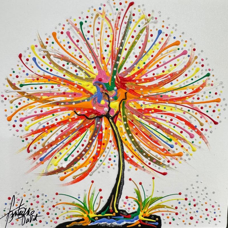 Painting La lumière en lui by Fonteyne David | Painting Figurative Acrylic