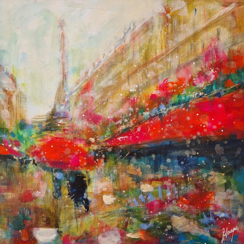 Gemälde Rue Cambronne von Solveiga | Gemälde Acryl