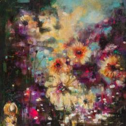 Painting Eden by Solveiga | Painting  Acrylic