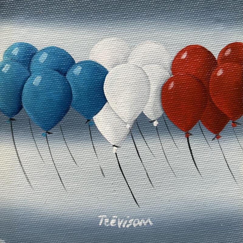 Painting Ciel à Paris by Trevisan Carlo | Painting Oil